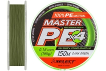 Шнур Select Master PE 150м/ 0.16мм